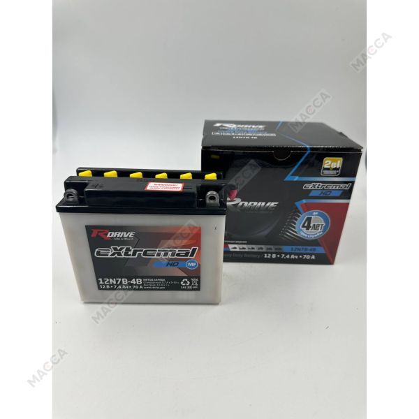 Аккумулятор RDRIVE eXtremal HD 12N7B-4B