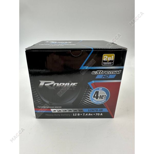 Аккумулятор RDRIVE eXtremal HD 12N7B-4B, изображение 11
