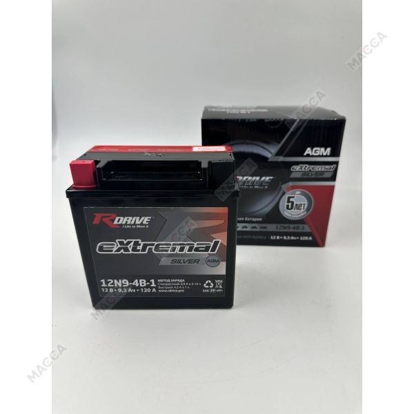 Аккумулятор RDRIVE eXtremal Silver 12N9-4B-1