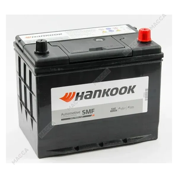Аккумулятор HANKOOK 6СТ-80.0 (MF95D26FL) бортик