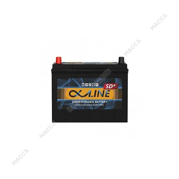 Аккумулятор ALPHALINE SD+  55 пр (70B24R), изображение 2