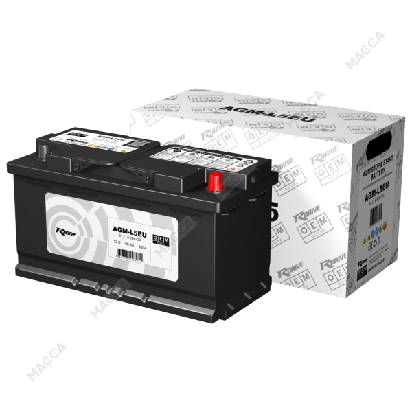 Аккумулятор RDrive OEM AGM-L5EU (61 21 6 924 023 )