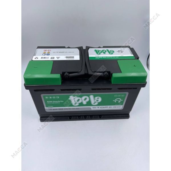 Аккумулятор Topla AGM Stop&Go 6СТ-80.0, изображение 5