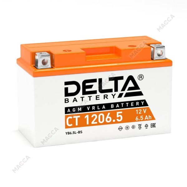 CT 1206.5 (6,5 A) Delta Аккумуляторная батарея, изображение 3