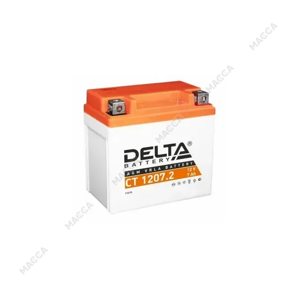 CT 1207.2 (7 A) Аккумуляторная батарея Delta, изображение 5