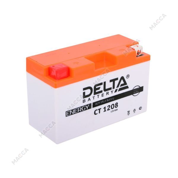 CT 1208 (8 A) Delta Аккумуляторная батарея, изображение 5