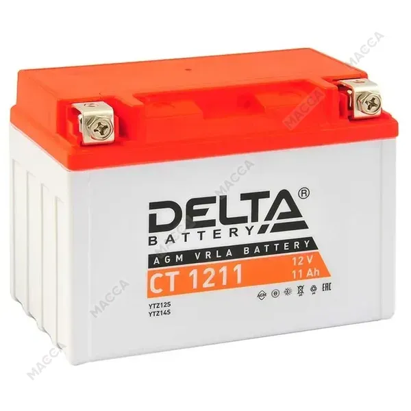 CT 1211 (11 A) Delta Аккумуляторная батарея, изображение 4