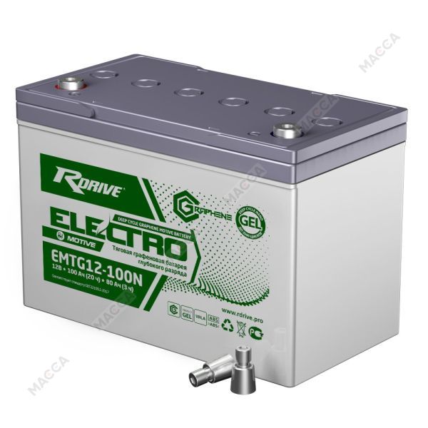 Тяговая графеновая батарея RDrive ELECTRO Motive EMTG12-100N