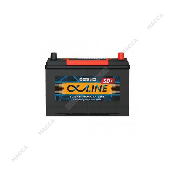 Аккумулятор ALPHALINE SD+  80 обр (95D26L), изображение 2