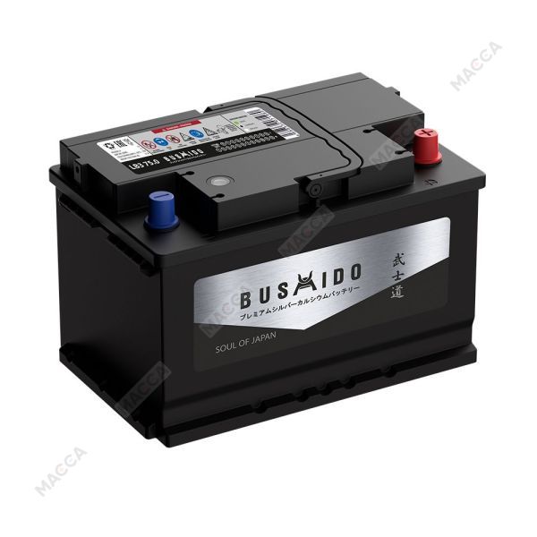 Аккумулятор BUSHIDO SJ 75 обр (LB3.0, низк, CA)
