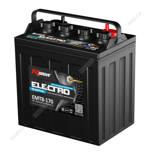 Тяговая графеновая батарея RDrive ELECTRO Motive EMT8-170