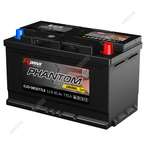 Аккумулятор RDrive PHANTOM DIESEL SMF EUD-085077L4