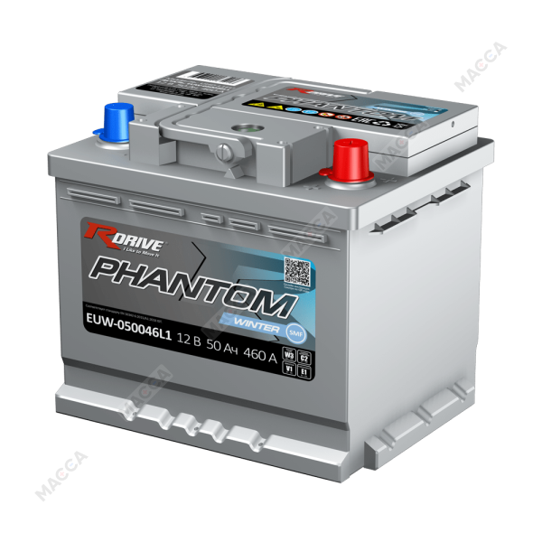 Аккумулятор RDrive PHANTOM WINTER SMF EUW-050046L1