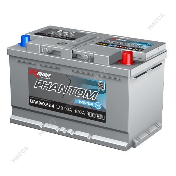 Аккумулятор RDrive PHANTOM WINTER SMF EUW-090082L4