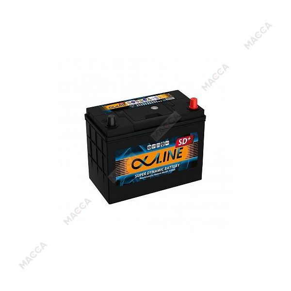 Аккумулятор ALPHALINE SD+  55 обр (70B24L), изображение 2
