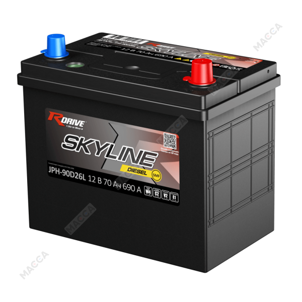 Аккумулятор RDrive SKYLINE DIESEL SMF 90D26L