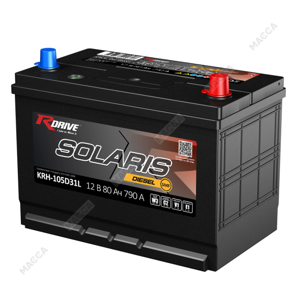 Аккумулятор RDrive SOLARIS DIESEL SMF 105D31L
