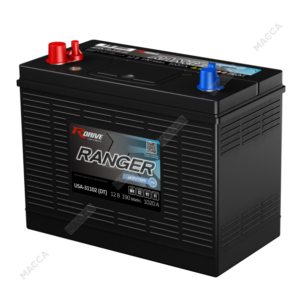 Аккумулятор RDrive RANGER Winter SMF USA-31102 (DT)