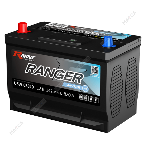 Аккумулятор RDrive RANGER Winter SMF USW-65820