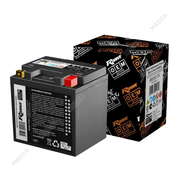Мотоциклетный аккумулятор RDrive OEM Детали GYZ32HL-Li 66000175, изображение 2