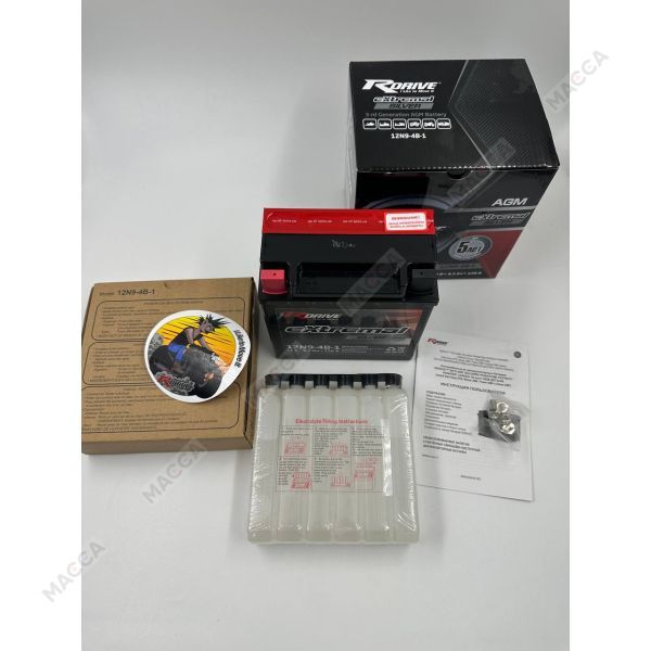 Аккумулятор RDRIVE eXtremal Silver 12N9-4B-1, изображение 12