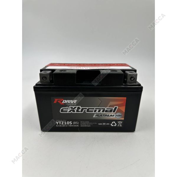 Аккумулятор RDRIVE eXtremal Platinum YTZ10S (BS), изображение 5
