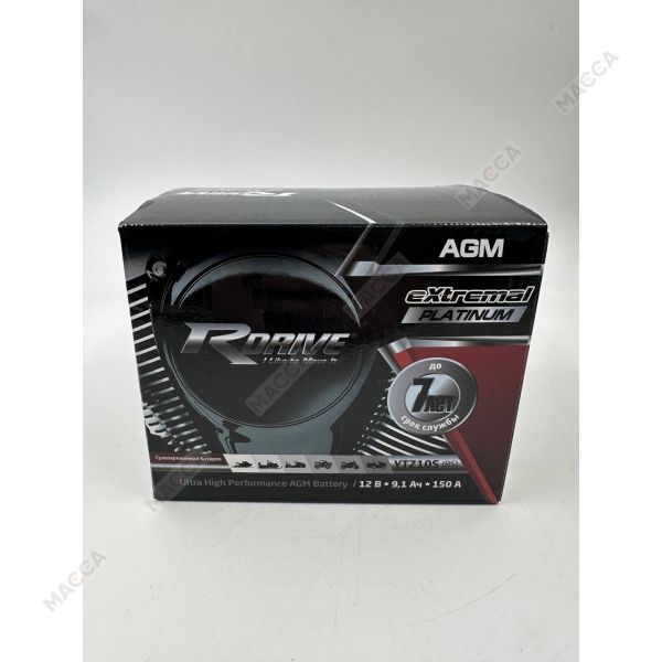 Аккумулятор RDRIVE eXtremal Platinum YTZ10S (BS), изображение 11