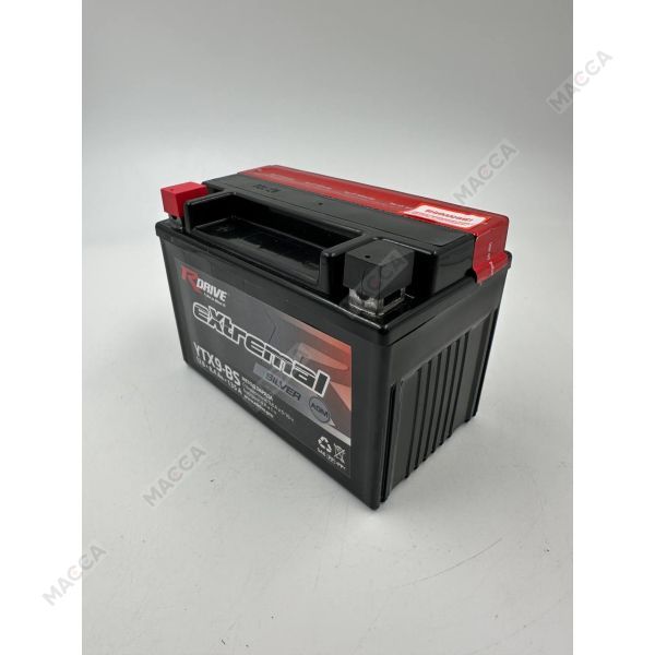 Аккумулятор RDRIVE eXtremal Silver YTX9-BS, изображение 3