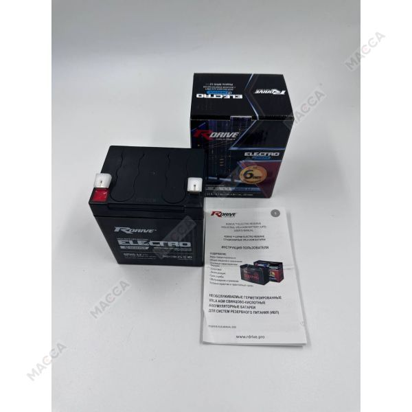 АКБ для ИБП RDrive ELECTRO Reserve NPH5-12 (FR) (RBC43), изображение 2