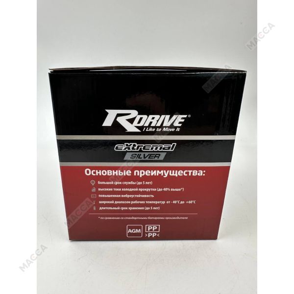 Аккумулятор RDRIVE eXtremal Silver YTX14-BS, изображение 8