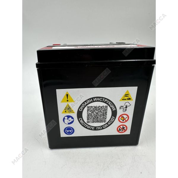 Мотоциклетный аккумулятор RDrive Extremal SILVER YIX30L-BS (SL), изображение 4