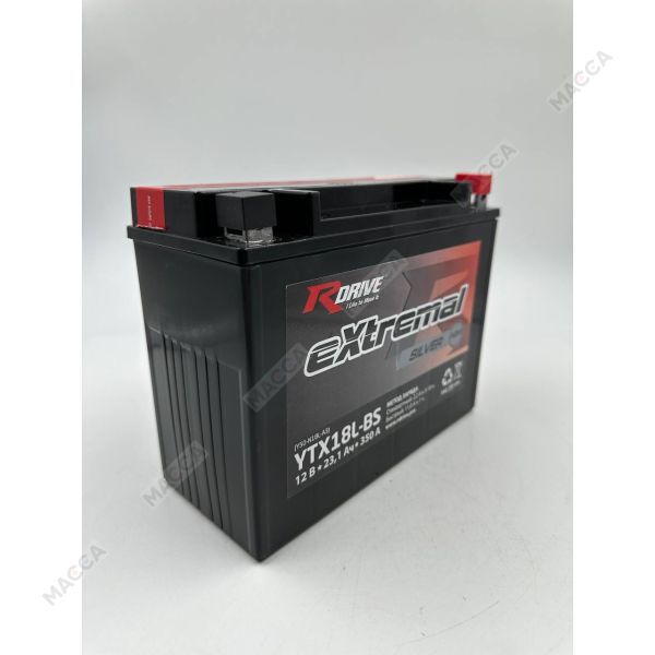 Аккумулятор RDRIVE eXtremal Silver YTX18L-BS / Y50-N18L-A3