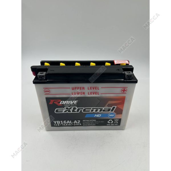 Аккумулятор RDRIVE eXtremal HD YB16AL-A2, изображение 5