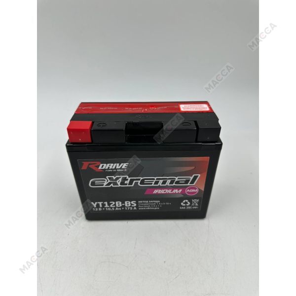 Аккумулятор RDRIVE eXtremal Iridium YT12B-BS, изображение 4