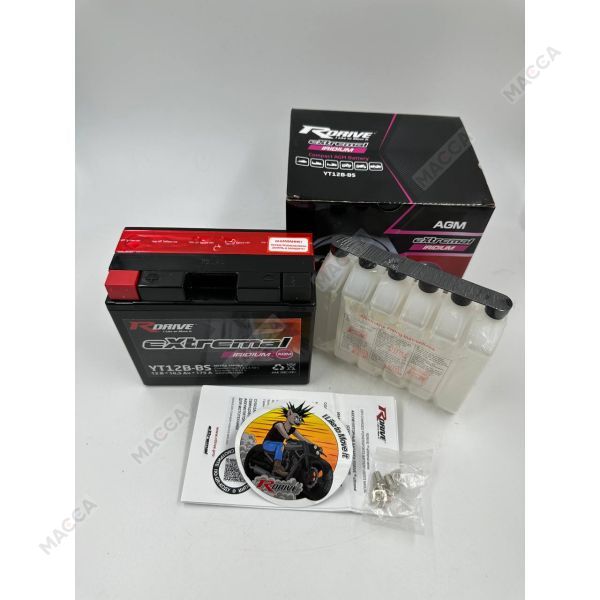 Аккумулятор RDRIVE eXtremal Iridium YT12B-BS, изображение 3