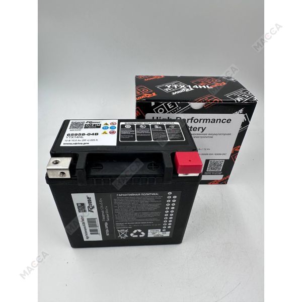 Аккумулятор RDrive OEM ДЕТАЛИ YTX14HL (65958-04B HARLEY DAVIDSON