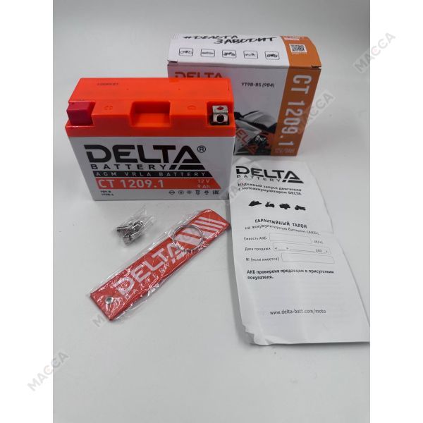 CT 1209.1 (9 A) Delta Аккумуляторная батарея, изображение 3