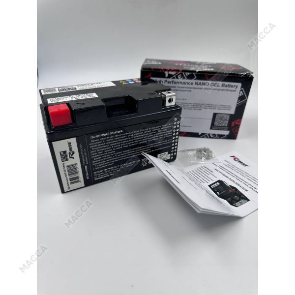 Мотоциклетный аккумулятор RDrive OEM Детали 26012-0134 (YTZ10S-GEL), изображение 2