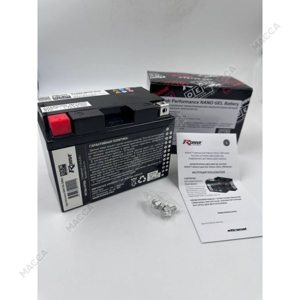 Мотоциклетный аккумулятор RDrive OEM Детали 31500-MGS-D32 (YTZ12S-GEL)