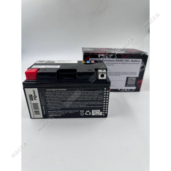 Мотоциклетный аккумулятор RDrive OEM Детали 26012-0134 (YTZ10S-GEL), изображение 6