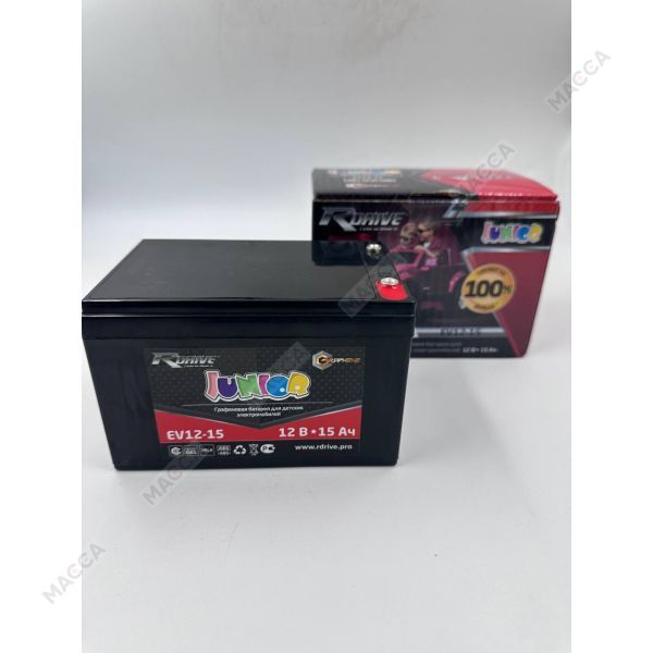 Аккумулятор RDrive JUNIOR EV 12-15 (6-DZM-12), изображение 2