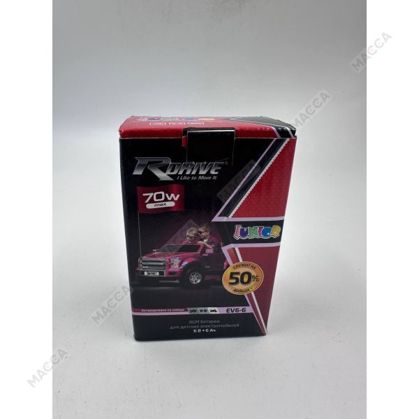 AGM батарея для детских электромобилей RDrive Junior EV6-6, изображение 9